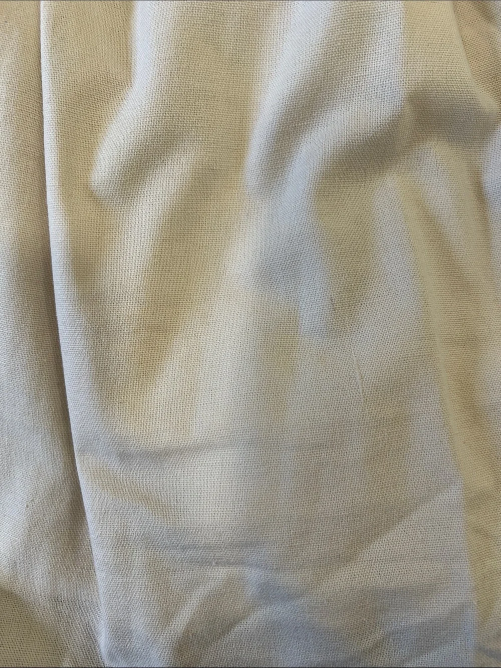 Wren & James beige linen blend ruffled pinafore dress girls 3T neutral preppy